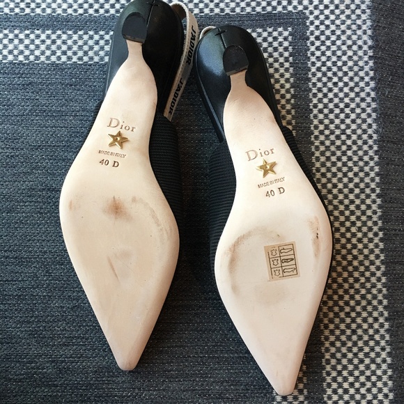 Dior J'Adior Slingback Pump on Black Size 40 - Picture 7 of 7